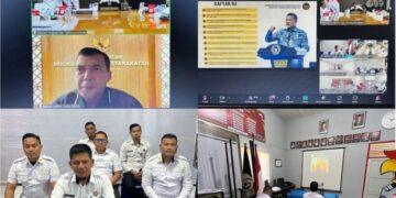 Rutan Takengon Mengikuti Rapat Analisis Dan Evaluasi Kinerja Kementerian Imipas