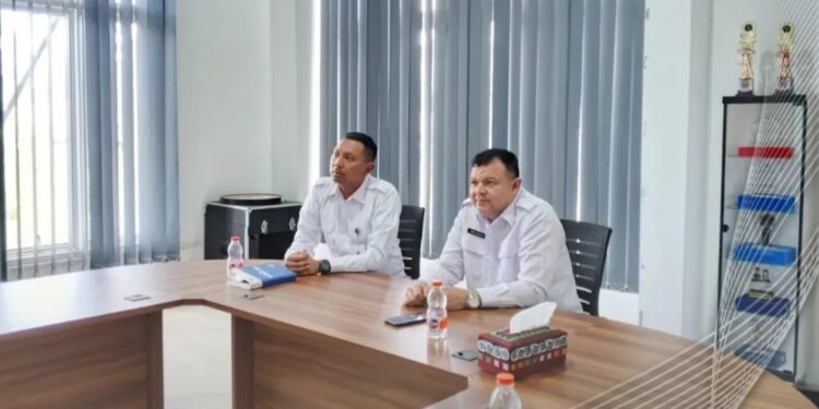 Kepala Kantor Imigrasi Takengon Sayid Zulkifli Mengikuti Rapat Analisis Dan Evaluasi Kerja Secara Daring