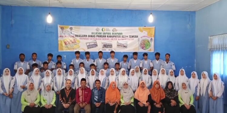 Dinas Pangan Aceh Tengah Sosialisasi “B2SA Goes To School” Di SMA Fourta