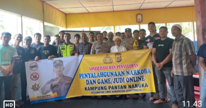 Kampung PantanNangka,Sosialisasi dan Penyuluhan Penyalahgunaan Narkoba dan Judi Online.