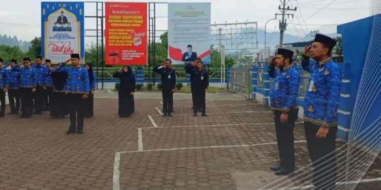 Kantor Imigrasi Takengon Gelar Upacara Memperingati Hari Kebangkitan Nasional Ke 117