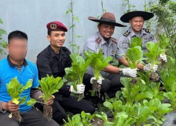 Panen Raya Hasil Dari Program Ketahanan Pangan WBP Rutan Takengon