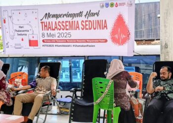 Donor Darah Peringati Hari Thalasemia Sedunia