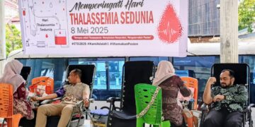 Donor Darah Peringati Hari Thalasemia Sedunia