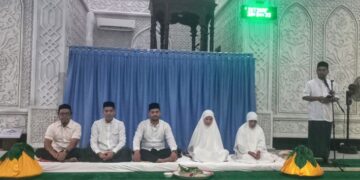 Gampong PB Teungoh Peusijuk Camat Langsa Barat dan Warga Jamaah Calon Haji 