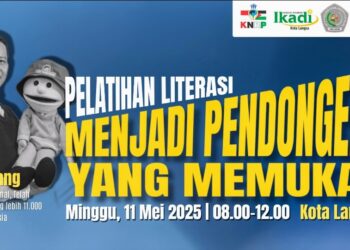 Training Literasi, Kak Danang Dongengi Guru di Kota Langsa
