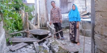 Gempa Bumi di Abdya Akibatkan Tiga Rumah Rusak Ringan dan 50 M Beram Jalan Ambruk