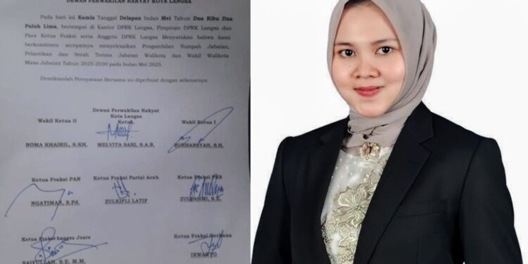 Ketua DPRK Langsa: Tiga Fraksi Belum Serahkan Nama Pembentukan AKD