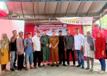 Musdesus Pembentukan KMP Gampong Jawa di Langsa Menjadi Langkah Awal Kemandirian