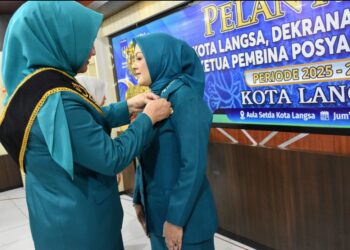 Ketua TP PKK Aceh Lantik Ketua TP PKK Kota Langsa
