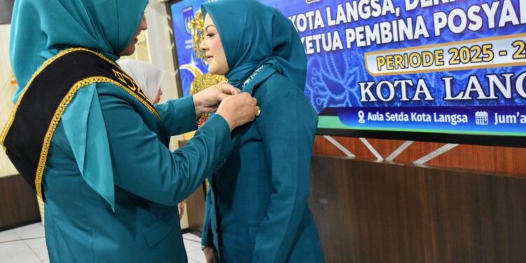 Ketua TP PKK Aceh Lantik Ketua TP PKK Kota Langsa