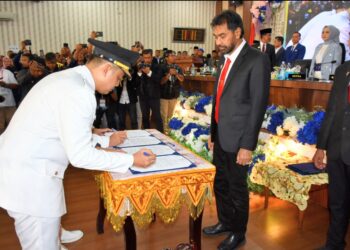 Gubernur Aceh Lantik Wali Kota dan Wakil Wali Kota Langsa