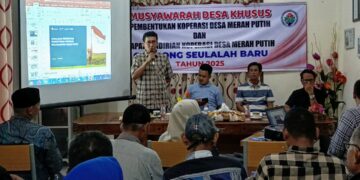 Gampong Seulalah Baru Sukses Bentuk KMP