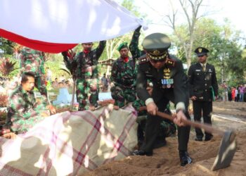 Penghormatan Terakhir, Dandim 0106/Aceh Tengah Pimpin Upacara Pemakaman (Alm) Sertu Jajat Sudrajat