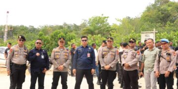 Wakapolres Siak Pimpin Langsung Pengamanan Aksi Unjuk Rasa Jilid 2 Di PHR Minas