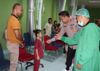 Wujud Kepedulian Hari Bhayangkara Ke-79, Polres Aceh Barat Gelar Operasi Bibir Sumbing