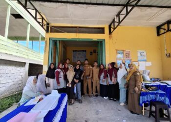 Reje Kampung Jaluk Beserta Jajaran Mengikuti Kegiatan Pelaksanaan Posbindu