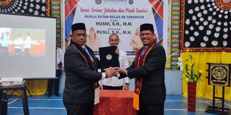 Serah Terima Jabatan Dan Lepas Sambut Kepemimpinan Rutan Takengon