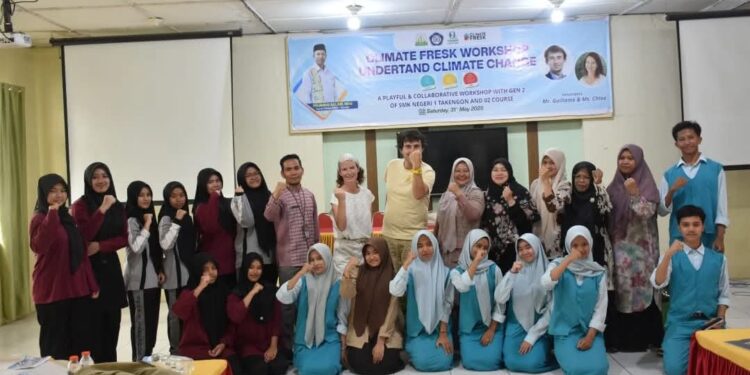 Ultimate Fresk Workshop Undertand Climate Charge Di SMKN 1 Takengon
