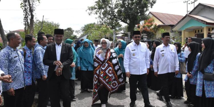 Bupati Aceh Tengah Kunjungi Kampung Gunung Singit, Perkuat Persiapan Lomba Kampung KB Tingkat Nasional