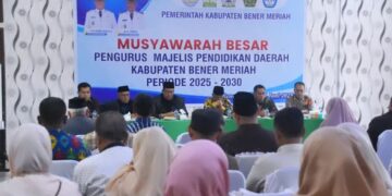 Wakil Bupati Armia Resmi Buka Musyawarah Besar Pengurus MPD Bener Meriah
