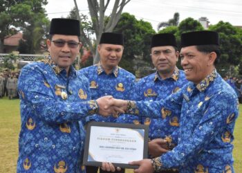 Penerima Penghargaan Pemkab Aceh Tengah Pada Apel HKN Juni 2025
