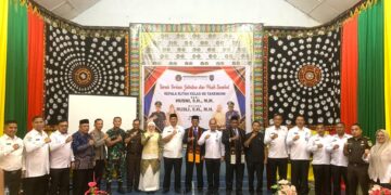 Asisten III Wakili Bupati Aceh Tengah Hadiri Sertijab Kepala Rutan Kelas IIB Takengon