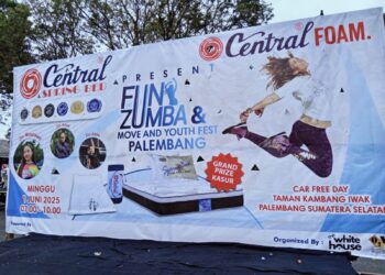 Fun & Zumba, Move And Youth Festival Kota Palembang