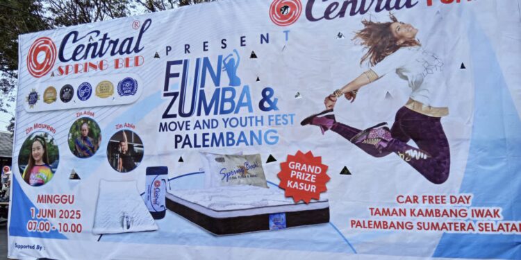 Fun & Zumba, Move And Youth Festival Kota Palembang