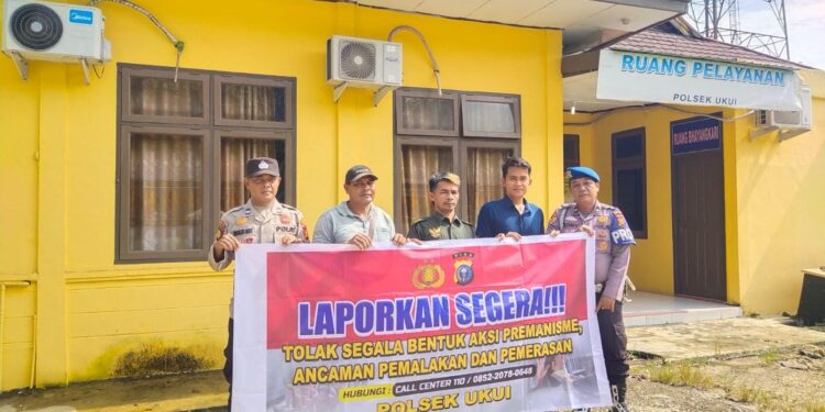Berani Tolak Premanisme! Polsek Ukui Gandeng Warga Ciptakan Lingkungan Aman