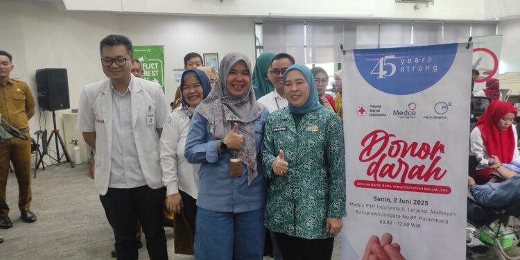 45 Tahun MedcoEnergi, Pekerja Dan Stakeholder Gelar Donor Darah