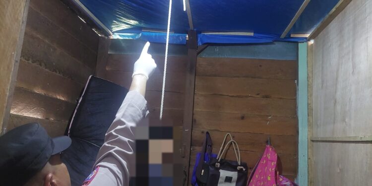 Diduga Tekanan Ekonomi, Seorang Pria Di Kampung Pakat Jeroh Akhiri Hidup Dengan Gantung Diri