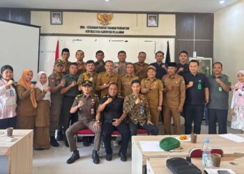 Polisi Bunut Hadiri Rakor Bersinar Bareng BNN Pelalawan, Ini Pesertanya
