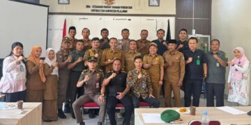 Polisi Bunut Hadiri Rakor Bersinar Bareng BNN Pelalawan, Ini Pesertanya
