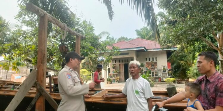 Warga Desa Sotol Dihimbau Polsek Langgam untuk Jaga Kamtibmas dan Hindari Narkoba