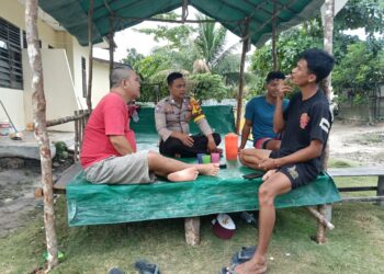 Polsek Bunut Gelar DDS Sambang Warga, Imbau Jaga Keamanan dan Waspadai Hoax