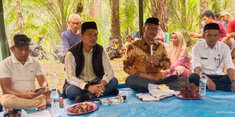 Haji Uma Tampung Aspirasi Masyarakat Penanggalan Terkait Lahan Diserobot PT Laot Bangko