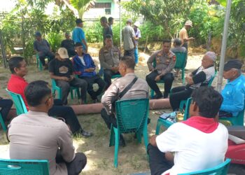 Kapolsek Pangkalan Kerinci Gelar Anjangsana ke FPK, Upaya Cooling System Pasca Tawuran Remaja