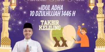 Jeffry Sentana Ajak Masyarakat Langsa Meriahkan Pawai Takbir dan Salat Id di Lapangan 