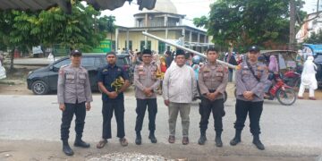 Bupati Pelalawan dan Kapolres Salat Idul Adha di Lapangan Mini Soccer Kerinci, 1.000 Jemaah Hadir