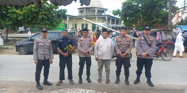 Bupati Pelalawan dan Kapolres Salat Idul Adha di Lapangan Mini Soccer Kerinci, 1.000 Jemaah Hadir