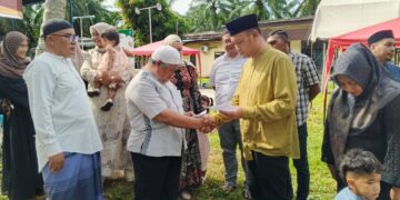 Karyawan PT CMN Langsa Kurban Empat Ekor Sapi