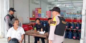 Akhir Pekan Aman dan Edukatif, Polsek Ukui Gelar Patroli KRYD Jaga Kamtibmas