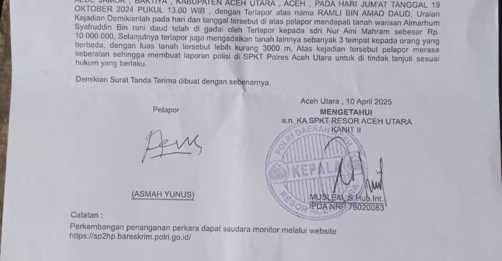 Penyerobotan Tanah Di Baktiya Aceh Utara,  Konflik Agraria Yang Mengkhawatirkan