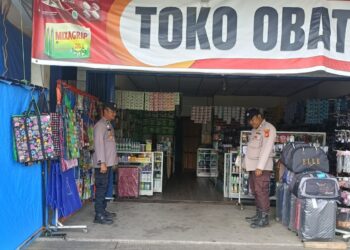 Polsek Kuala Kampar Gelar Patroli KRYD, Sasar Toko hingga Bank untuk Antisipasi Tindak Pidana C3