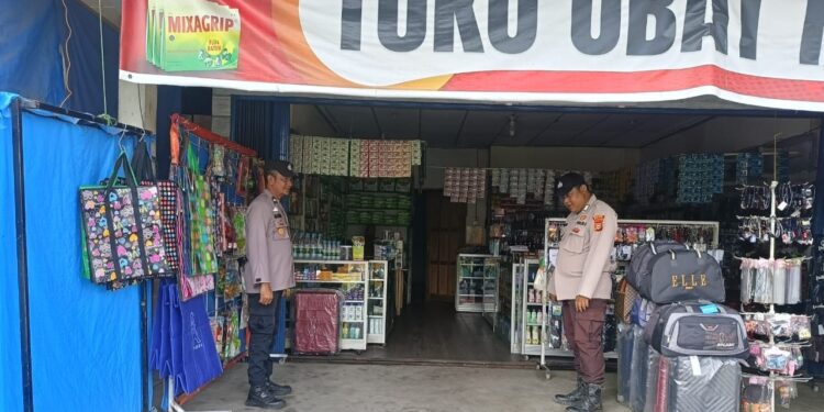 Polsek Kuala Kampar Gelar Patroli KRYD, Sasar Toko hingga Bank untuk Antisipasi Tindak Pidana C3