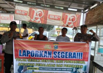 Polsek Pangkalan Lesung Gencar Sosialisasi Anti-Premanisme, Warga Diminta Berani Lapor