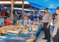 Polsek Bunut Gelar Patroli KRYD, Sasar Toko hingga Pemukiman Warga Cegah C3 dan Judi Online