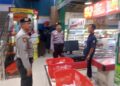 Polsek Pangkalan Kerinci Patroli Swalayan dan SPBU, Situasi Aman Terkendali