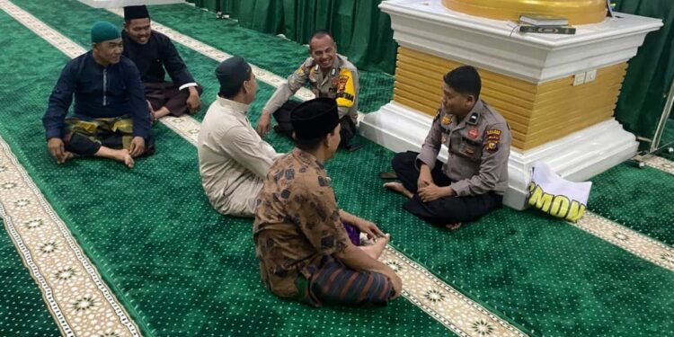 Lewat Subuh Harmoni, Polisi di Pangkalan Lesung Ajak Warga Jaga Kamtibmas